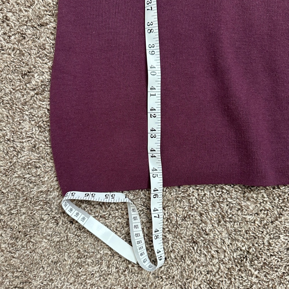 Loft Mock Neck Midi Sweater Dress - Picture 9 of 10